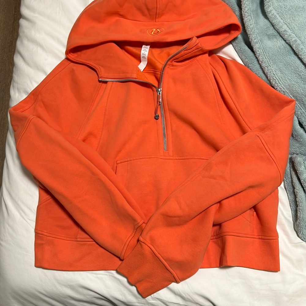 lululemon oversized half zip hoodie